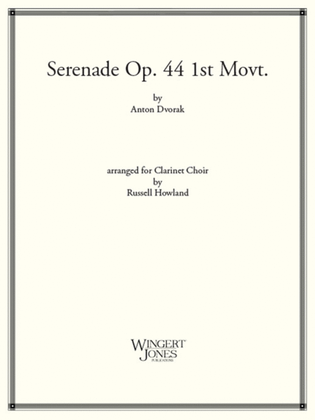 Serenade Op 44 1st Mvt - Score