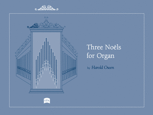 Book cover for Three Noëls for Organ