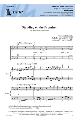 Book cover for Standing on the Promises