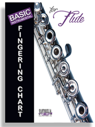 Book cover for Basic Fingering Chart for Flute
