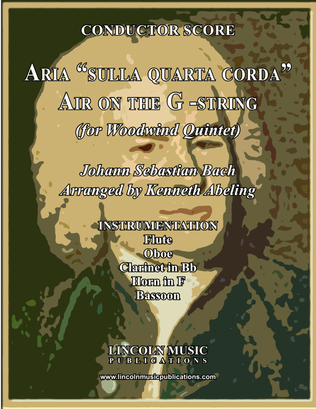 Bach - Aria "sulla quarta corda" - “Air on the G -string" (for Woodwind Quintet)