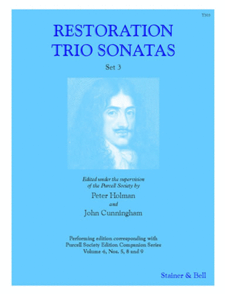 Restoration Trio Sonatas. Set 3. Score & Parts