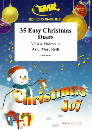 Book cover for 35 Easy Christmas Duets