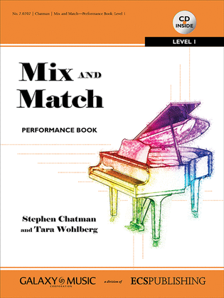 Book cover for Mix and Match: Performance Book: Level 1