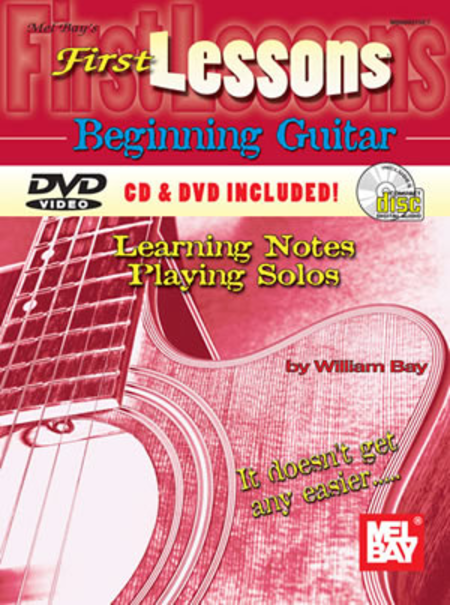 First Lessons Beginning Guitar (Book CD DVD)