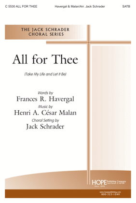 Book cover for All For Thee