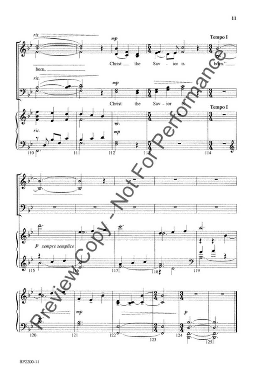 Silent Night (octavo) [SATB choir] image number null