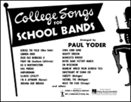 College Songs for School Bands - 3rd F Horn (Marching Band)