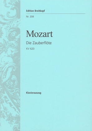 Book cover for The Magic Flute K. 620