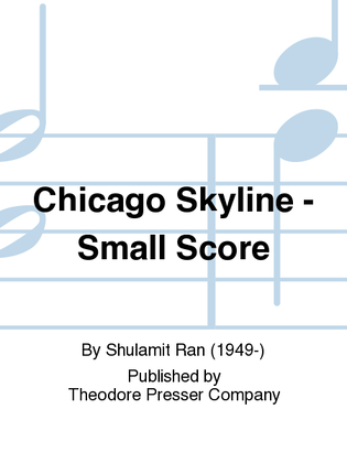 Book cover for Chicago Skyline - Small Score