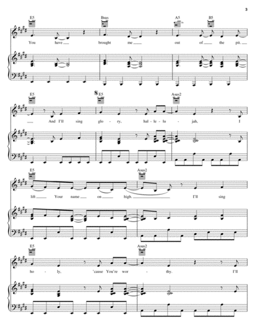 Praise You With The Dance by Casting Crowns Piano, Vocal, Guitar - Digital Sheet Music