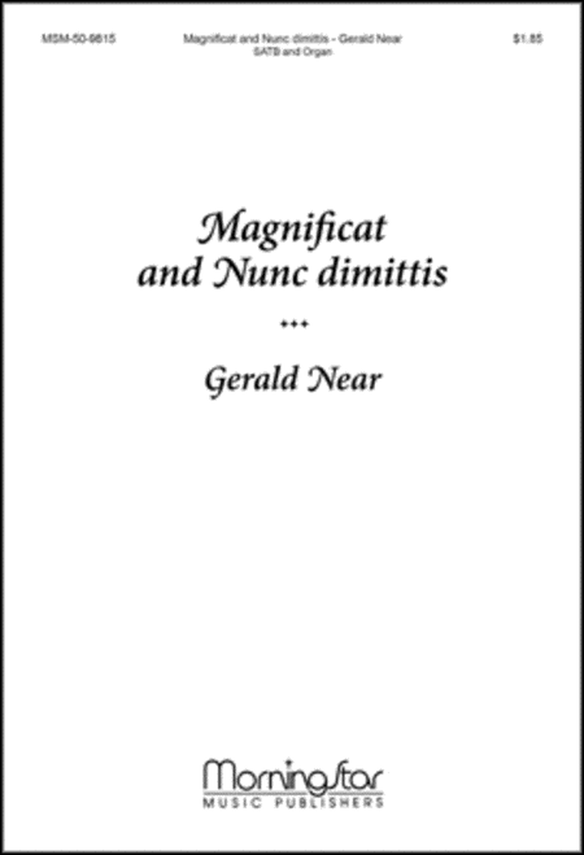 Magnificat and Nunc dimittis