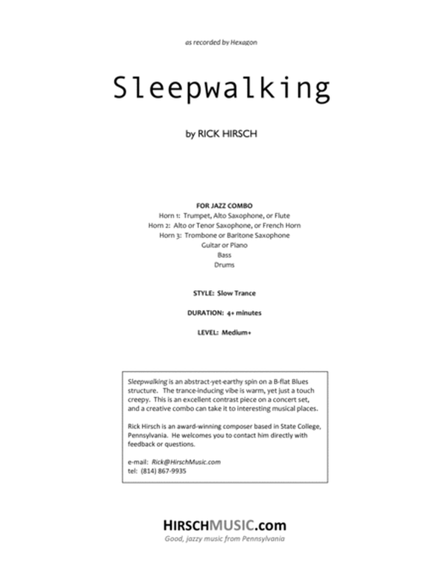 Sleepwalking image number null