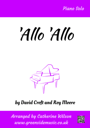 Book cover for 'allo 'allo