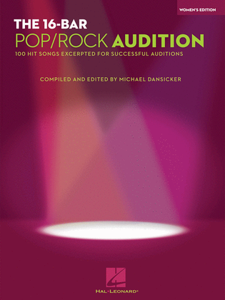 Book cover for The 16-Bar Pop/Rock Audition