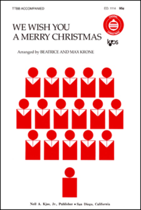 Book cover for We Wish You a Merry Christmas