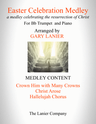 Book cover for EASTER CELEBRATION MEDLEY (for Bb Trumpet and Piano with Bb Trumpet Part)