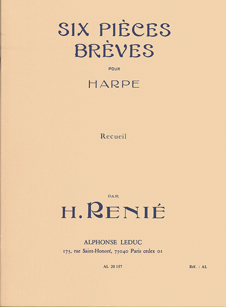 Six Pieces Breves pour Harpe