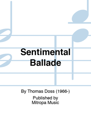 Book cover for Sentimental Ballade
