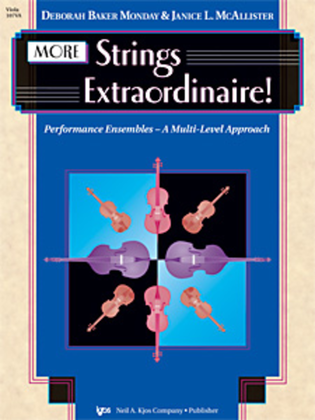 Book cover for More Strings Extraordinaire! - Viola