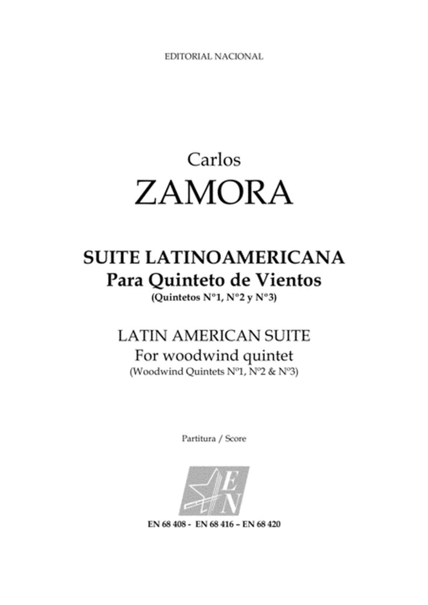 Suite Latinoamericana para Quinteto de Vientos / Latin American Suite for woodwind Quintet (Quinteto image number null