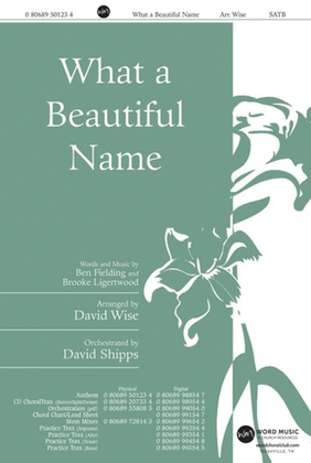 Book cover for What a Beautiful Name - Anthem