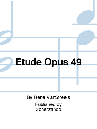 Book cover for Etude Opus 49