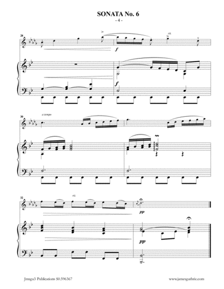 Vivaldi: Sonata No. 6 for Oboe d'Amore & Piano image number null