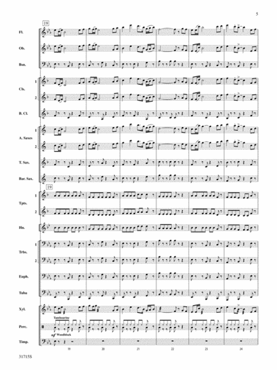 Early American Hymn Song: Score