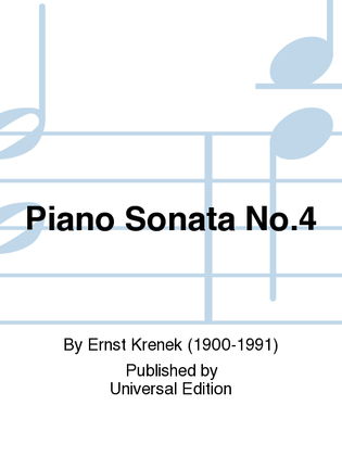 Book cover for Piano Sonata No. 4