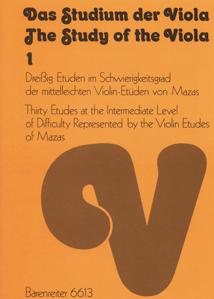 Das Studium der Viola