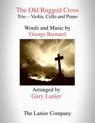 Book cover for The Old Rugged Cross (Trio - Violin, Cello and Piano/Parts included)