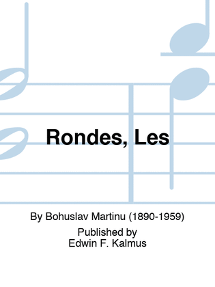 Book cover for Rondes, Les