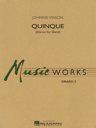 Book cover for Quinque (Dance for Band)