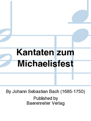 Book cover for Cantatas for Michaelmas