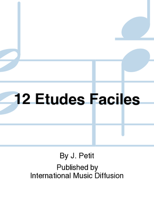 Book cover for 12 Etudes Faciles