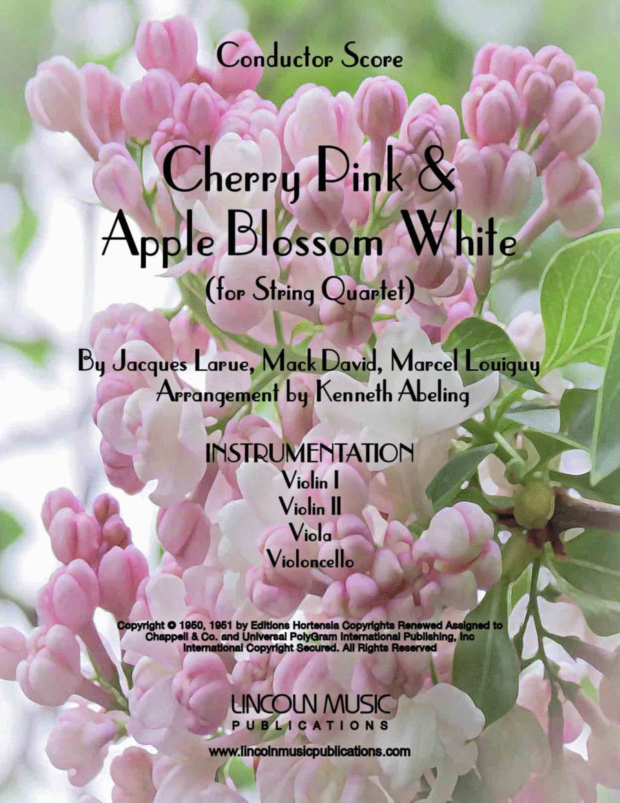 Cherry Pink And Apple Blossom White image number null