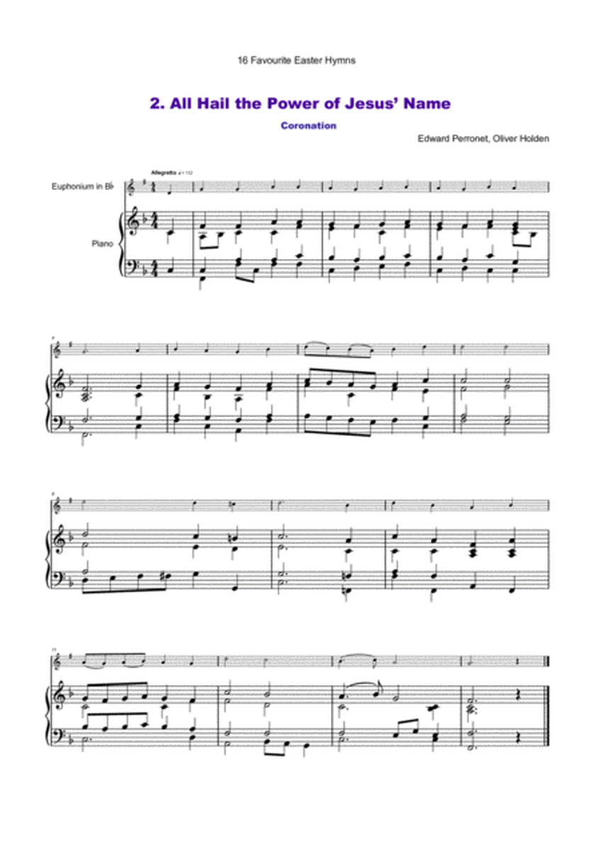 16 Favourite Easter Hymns for Solo Euphonium and Piano