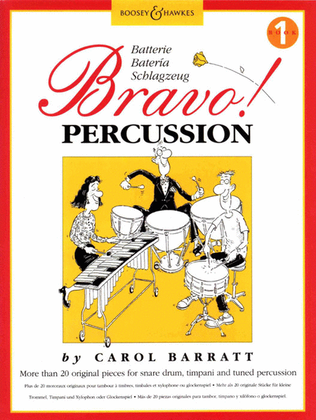 Book cover for Bravo! Percussion