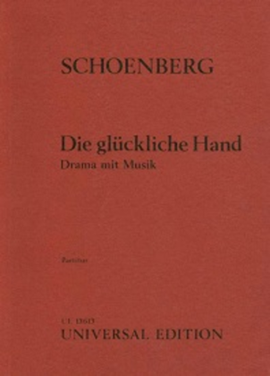 Book cover for Die Glueckliche Hand, Op. 18