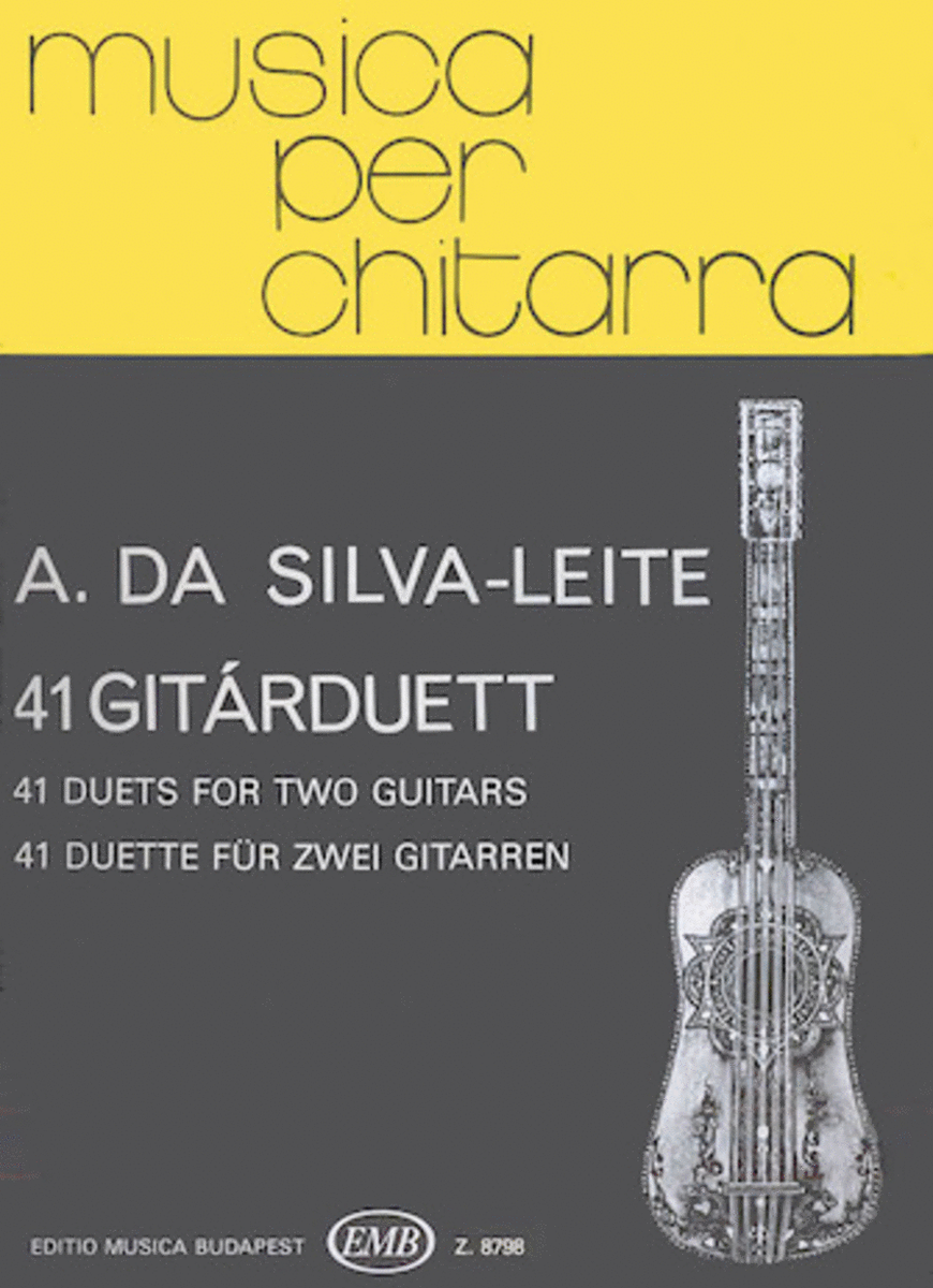41 Duets Guitar Ensemble - Sheet Music