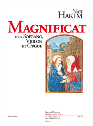 Book cover for Magnificat (1999) (13') Pour Soprano, Violon Et Orgue