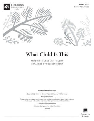 Book cover for What Child Is This