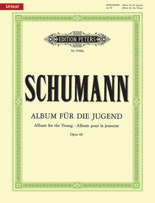 Book cover for Album for the Young Op. 68 for Piano
