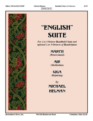 Book cover for English Suite 2-3 Oct