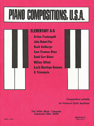 Book cover for Piano Composition USA