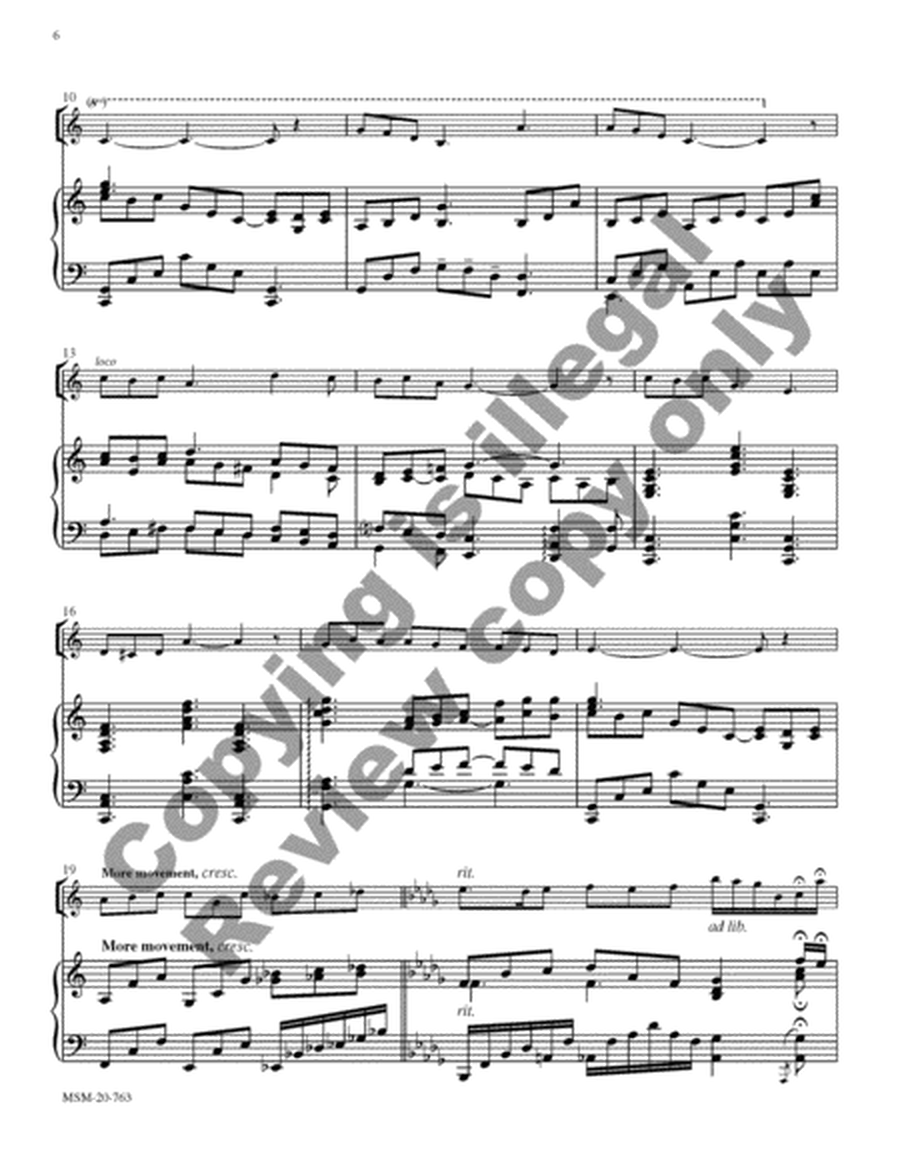 An American Suite for Violin and Piano image number null