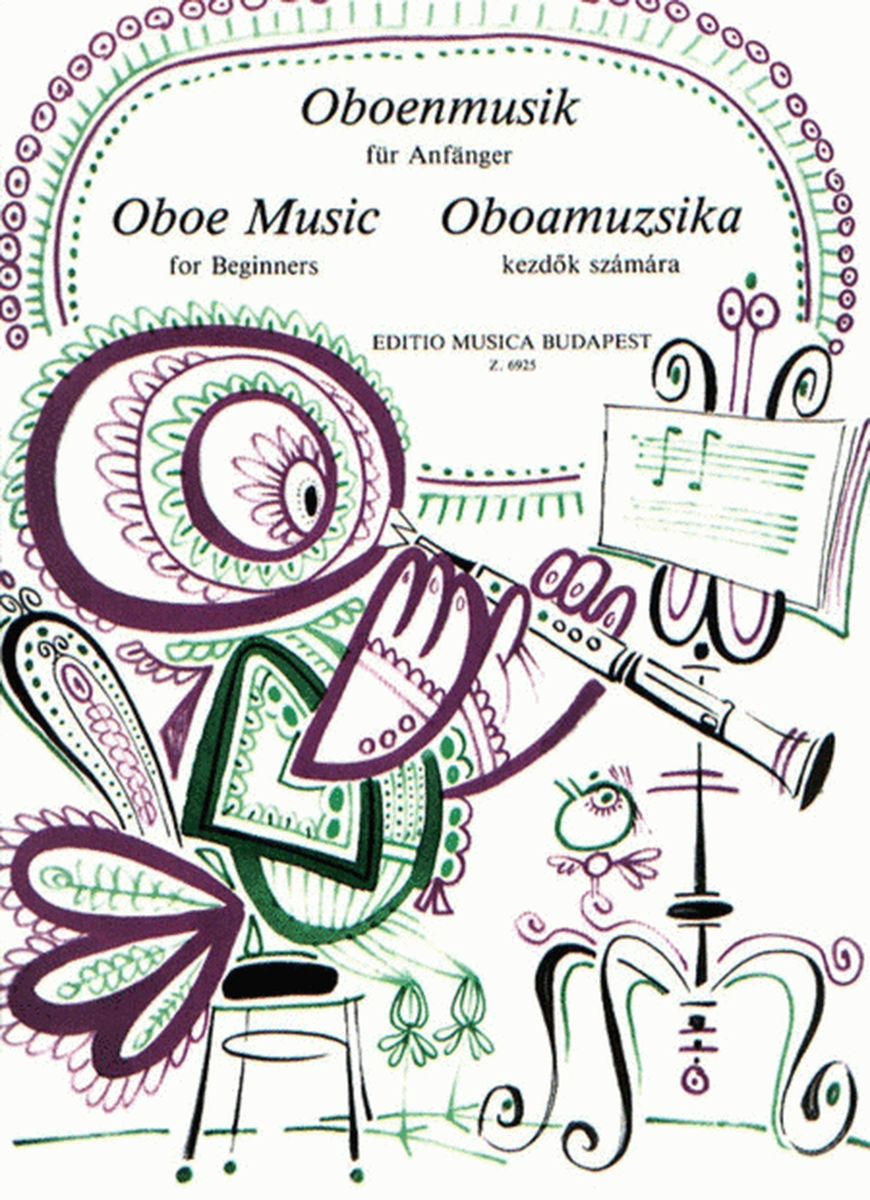 Oboe Music For Beginners Ed Szeszler Ob Pno