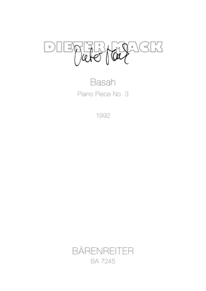 Book cover for Basah (1992)