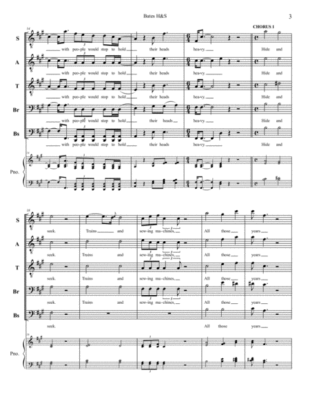 Hide and Seek Sheet music for Soprano, Alto, Tenor, Bass voice & more  instruments (Choral)